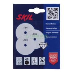 Алмазный отрезной круг Skil Набор алмазных дисков 3 шт. (2610Z06138)