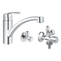 Смеситель для мойки с угловым вентелем start GROHE