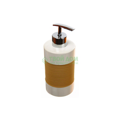 Дозатор для мыла Kela для мыла laletta цвет белый/бежевый 22552