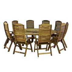 Комплект мебели Intersystem стол и 10 кресел