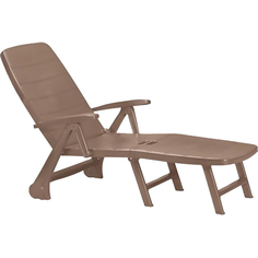 Шезлонг Keter Roma Brown 190х73х37 см (227572)