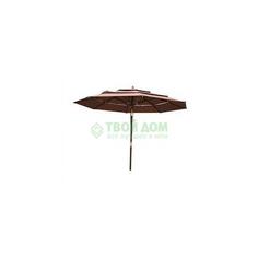Зонт многоуровневый складной деревянный Удачная мебель (TJWU-007-270-8-48)