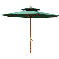 Зонт деревянный двухуровневый Удачная мебель (TJWU-006-270-8-48)