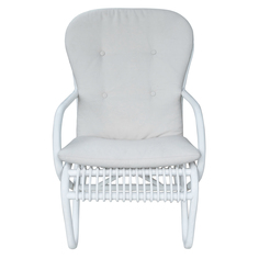 Кресло Joenfa isora blanco с подушками blanco (85291)