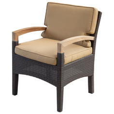 Кресло Cambium Java Brown с подушками (PS-21-300)