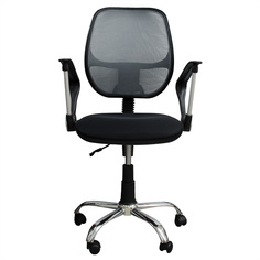 Кресло Мирэй групп марс new pc900 серый/черный 58х45х93(103) см