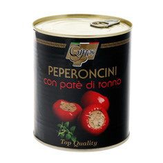 Перец чили Ginos Peperoncini с тунцом 780 г