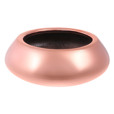 Кашпо Pottery Pots Tara 30х12 см розовая платина