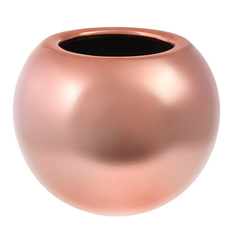 Кашпо Pottery Pots Beth 25х20,5 см розовая платина