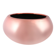 Кашпо Pottery Pots Cora 47х25,5 см розовая платина