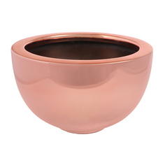 Кашпо Pottery Pots Peter 20х13 см розовая платина