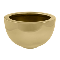 Кашпо Pottery Pots Peter 20х13 см золото