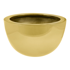 Кашпо Pottery Pots Peter 30х18 см золото
