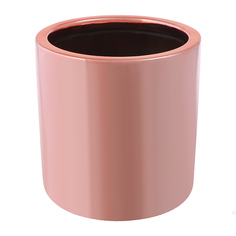 Кашпо Pottery Pots Puk 15х15 см розовая платина