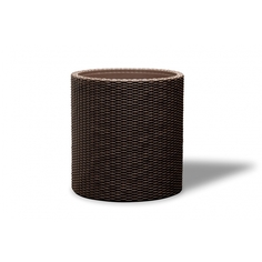 Кашпо Keter Cylinder Planter M коричневое 36 см