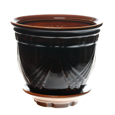 Горшок цветочный Гончар с поддоном мирида № 1