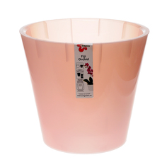 Горшок для цветов орхидей Пластик центр d23см 5л розовый перламутр