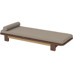 Шезлонг 315 х 720 x 2080 ироко таупе - LG.12.07.158 Yachtline