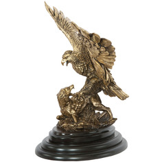 Скульптура Bogacho Сувенир "Поединок орла с шакалом"-2 , Б
