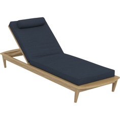 Шезлонг 315 х 790 x 2220 ироко темно-синий - RF.12.07.150 Yachtline