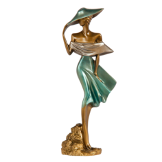 Девушка на ветру скульптура 22033. 2300004020010 Bogacho