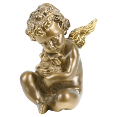 Ангел с кроликом скульптура 22165. 2300003480013 Bogacho