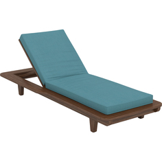 Шезлонг двухсекционный 320 х 875 х 2200 термоясень адриатик - GF.12.32.068 Yachtline