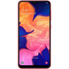 Смартфон Samsung Galaxy A10 Red