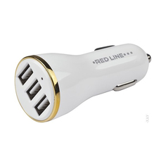 Автомобильное зарядное устройство Red Line Lux 3 USB