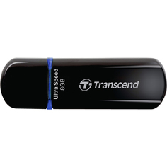 Флеш-карта Transcend JetFlash 600 8Gb Black/Blue
