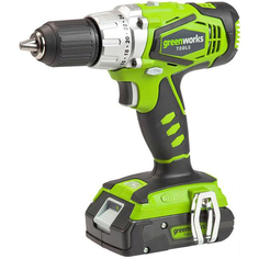 Дрель-шуруповерт Greenworks G24DDK2X