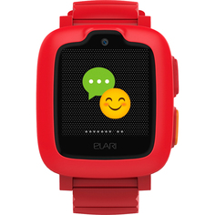 Детские умные часы Elari KidPhone 3G красные