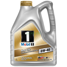 Моторное масло синтетическое Mobil 1 0w40 4л (MOB1-0W40S-4L/317-170)