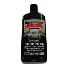 Очиститель-полироль Doctor Wax DW8316 для декоративной кузовной отделки черного цвета 300 мл