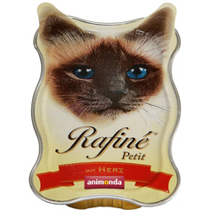 Корм для кошек ANIMONDA Rafine Petit с сердцем 85г