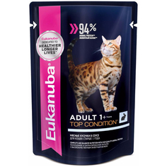 Корм для кошек EUKANUBA кролик в соусе 85г