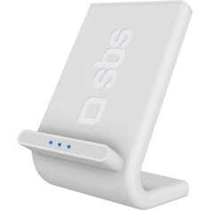 Беспроводное зарядное устройство SBS QI fast Charger stand белый