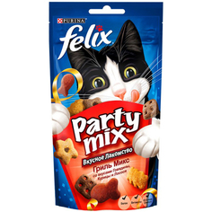 Лакомство FELIX Party mix Гриль Микс 60г