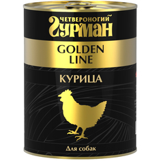 Корм для собак Четвероногий гурман Golden line курица натуральная в желе 340 г
