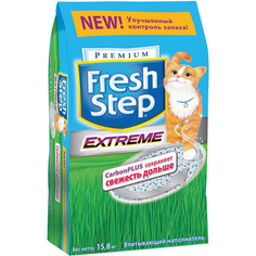 Наполнитель Fresh Step Extreme впитывающий 15,8 кг