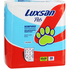 Коврик для кошек и собак Luxsan Premium с рисунком 60х90 см 20 шт