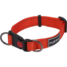 Ошейник для собак RUKKA Bliss Collar 30ммх45-70см красный