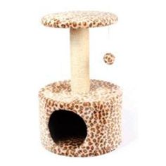 Дом-когтеточка для кошек MAJOR Жираф 40х40х60см