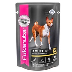 Корм для собак Eukanuba курица в соусе 100г