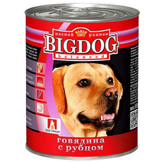 Корм для собак ЗООГУРМАН Big Dog Мясное говядина с рубцом 850 г