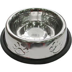 Миска Хорошка Embossed SS Non Tip металлическая 450 мл