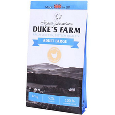 Корм для собак Dukes Farm курица 12 кг