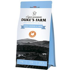 Корм для собак Dukes Farm индейка 2 кг
