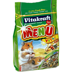 Корм для грызунов VITAKRAFT Menu для хомяков 400г Витакрафт