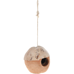Домик для птиц Triol из кокоса 100-130 мм